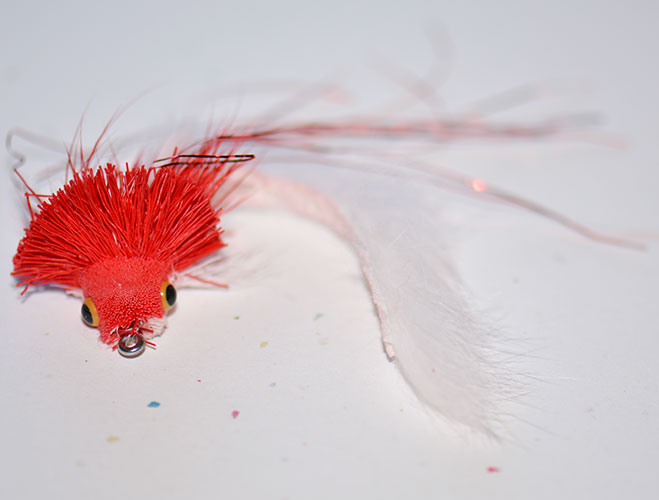 Hare Red and White Flytoy