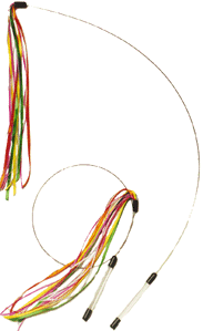 Streamers On A Wire Cat Toy