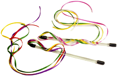 Streamers On A Rod Cat Toys