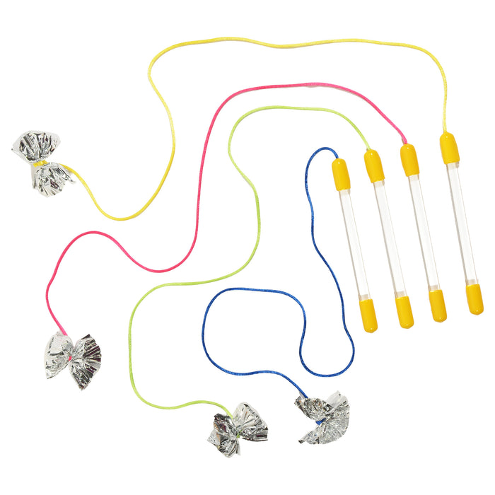 MiniRod Cord and Flowers in Foil